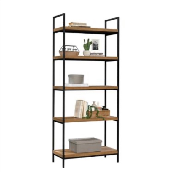 Canvas Robson Wide 5-Shelf Bookcase - Picture 1 of 9